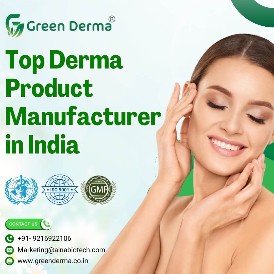 Top Derma Product Manufacturer in India